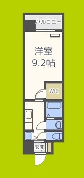 アーデンタワー靭公園 間取り