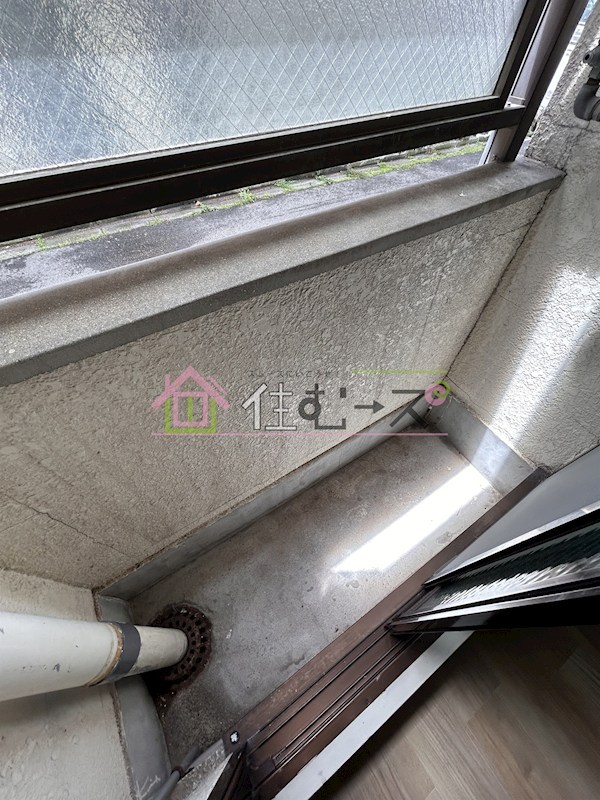 ハセロイヤル南住吉 ベランダ