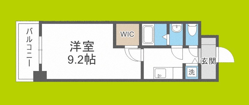 アーデンタワー靭公園 間取り