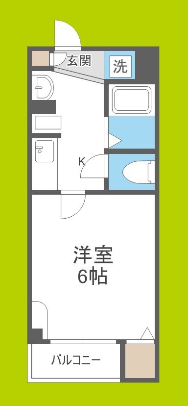 Clover住吉南 間取り