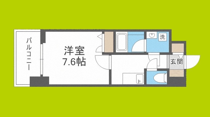LaDouceur九条 間取り
