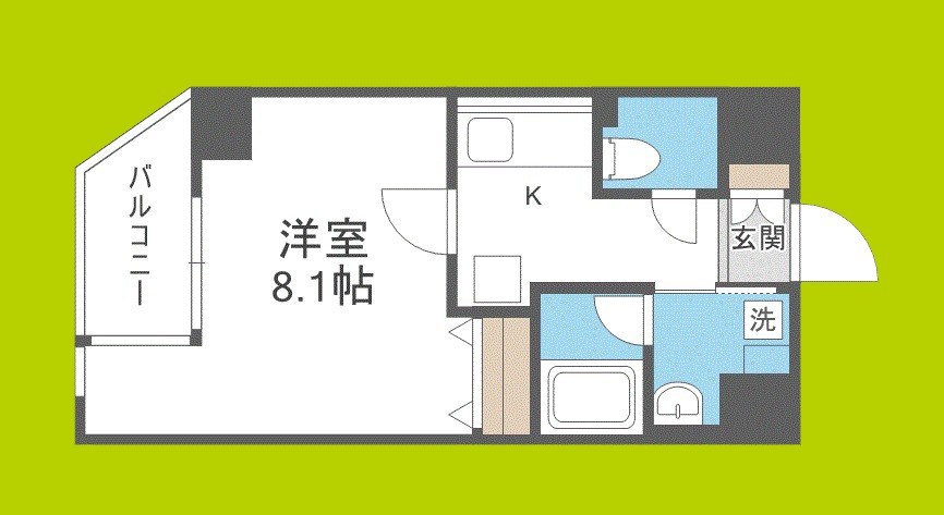 レジディア江戸堀 間取り