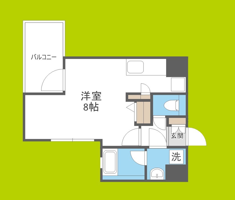 レジディア江戸堀 間取り