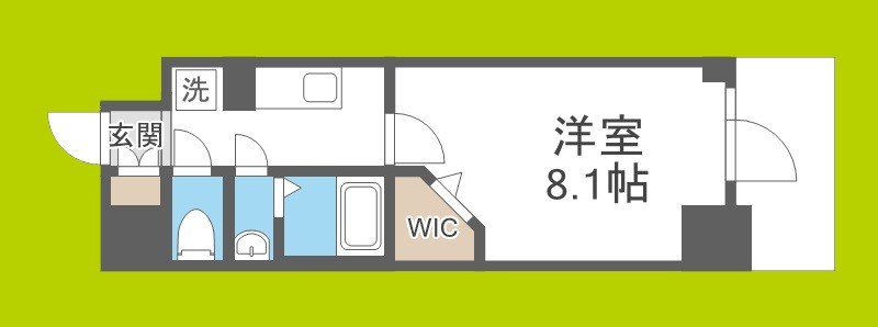 ミラージュパレス大阪ドームProsper 間取り
