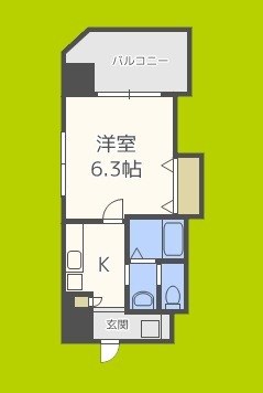 Luxeドーム前Ⅱ 間取り