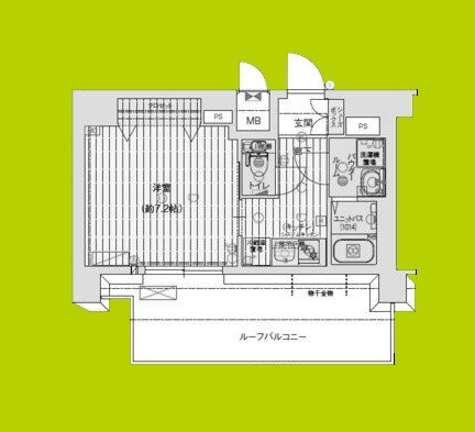 ソルテラスOSAKA御幣島 間取り
