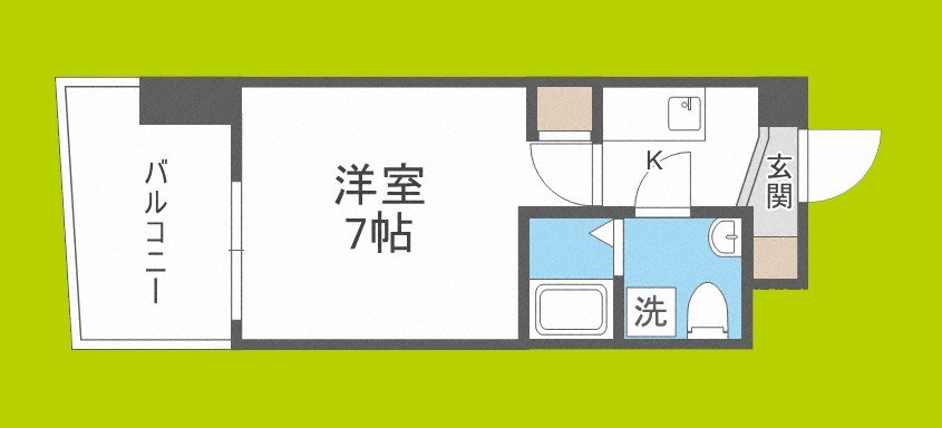 セレニテ阿波座ミラク 間取り
