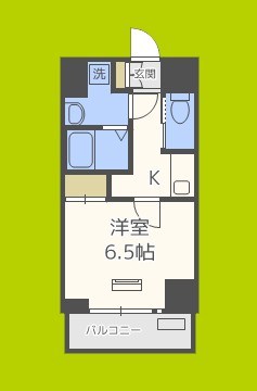 ララプレイス京町堀プロムナード 間取り