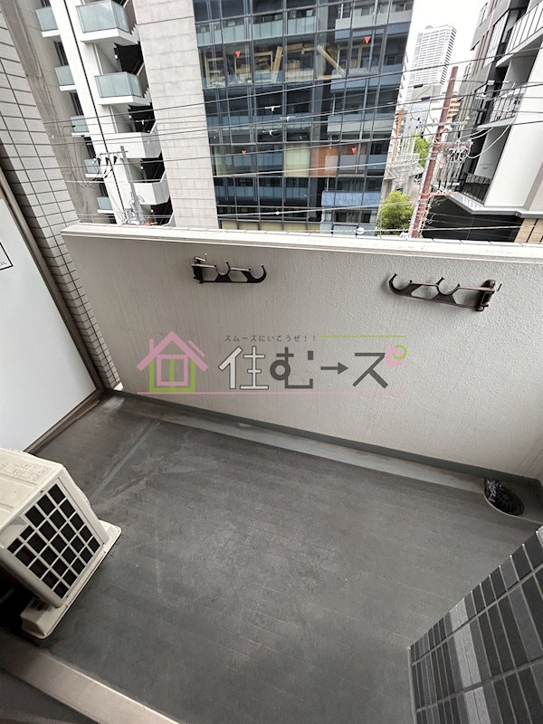 エスライズ京町堀 ベランダ