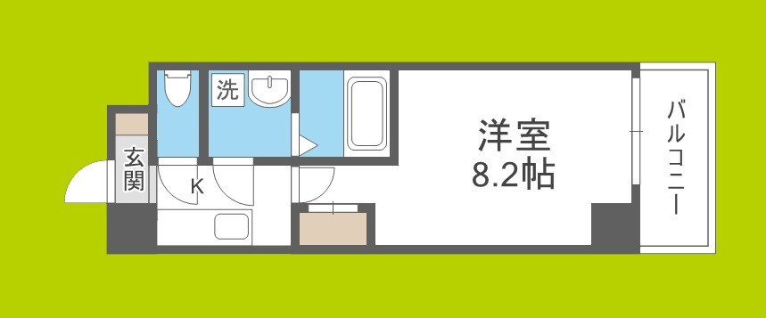 UMEDA　ISLAND RESIDENCE 間取り
