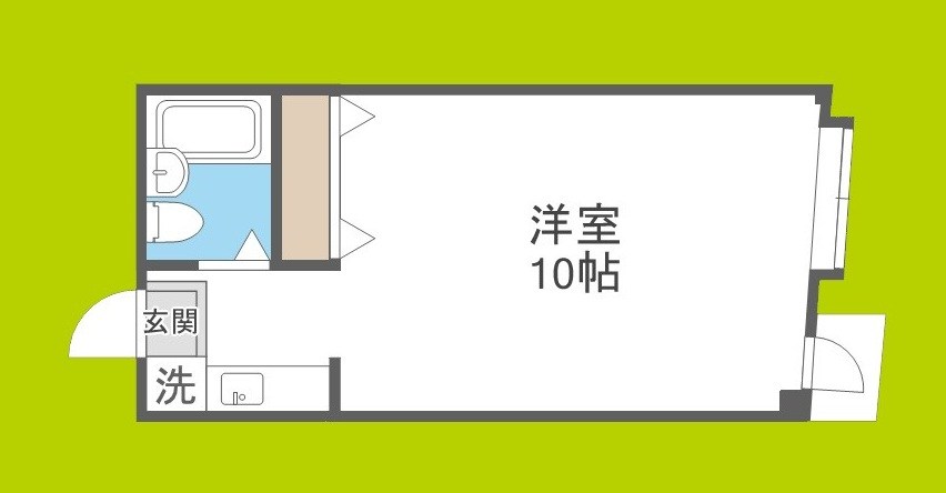 M&rsquo;sコート福島 間取り