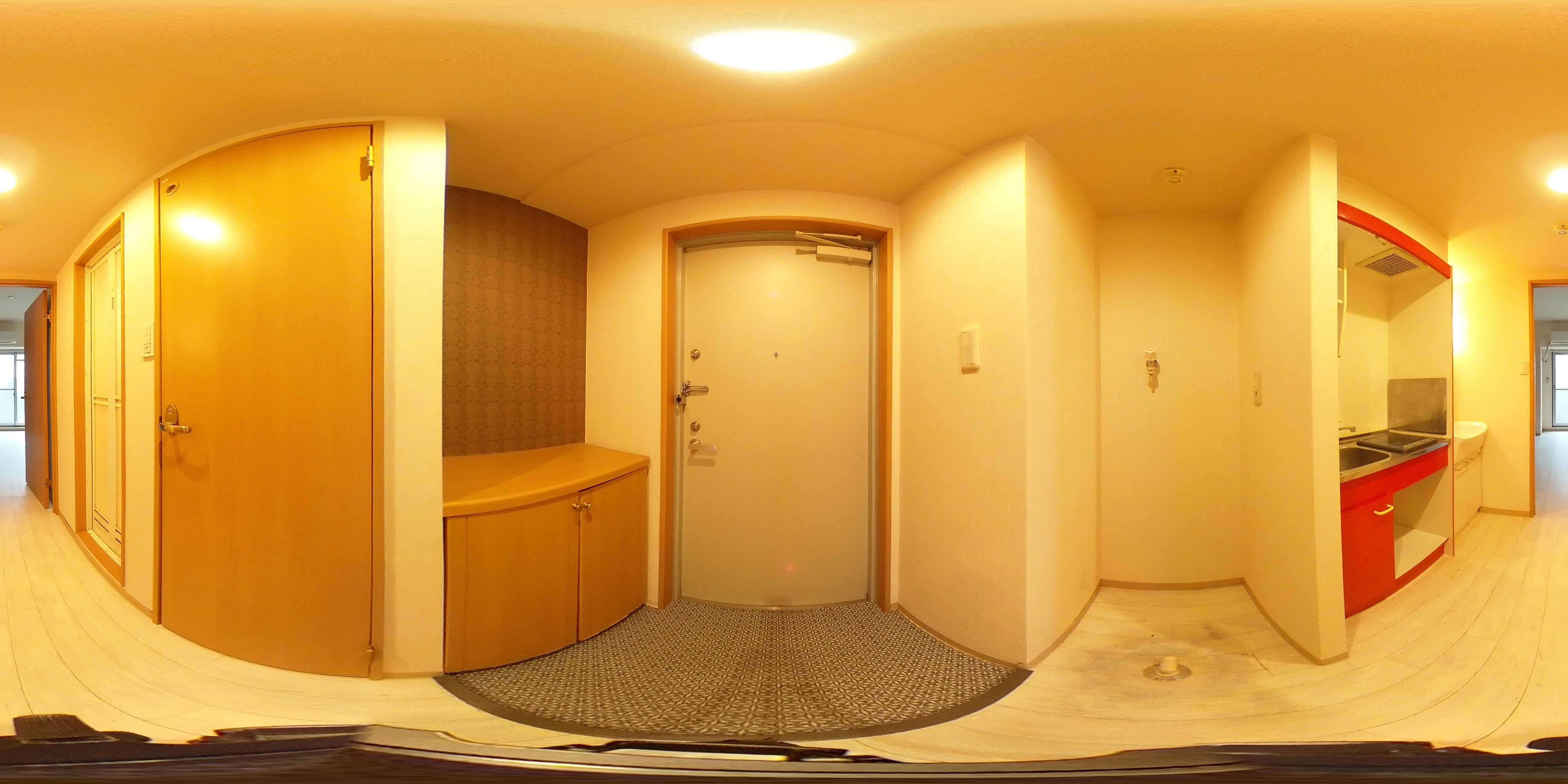 メビウス佃レジデンス 玄関