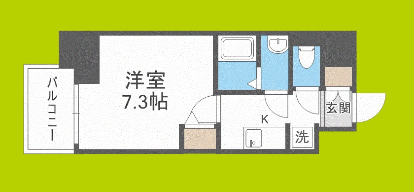 WORVE大阪本町 間取り