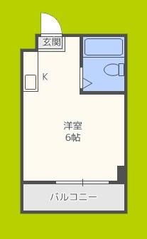 ジオナ柴島Ⅰ 間取り