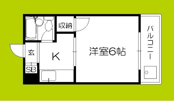 中山ハイツ 間取り