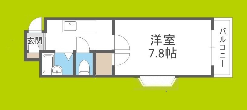 グリーンコープ三津屋 間取り