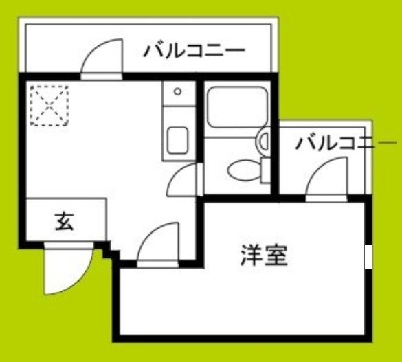 アメニティー新高一番館 間取り