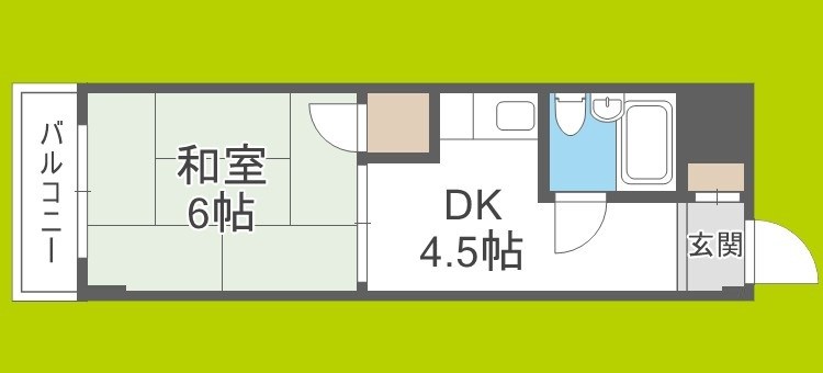 ヒカリ617 間取り