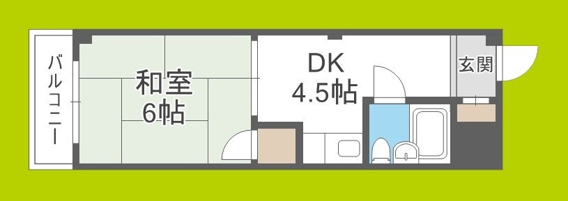 ヒカリ617 間取り