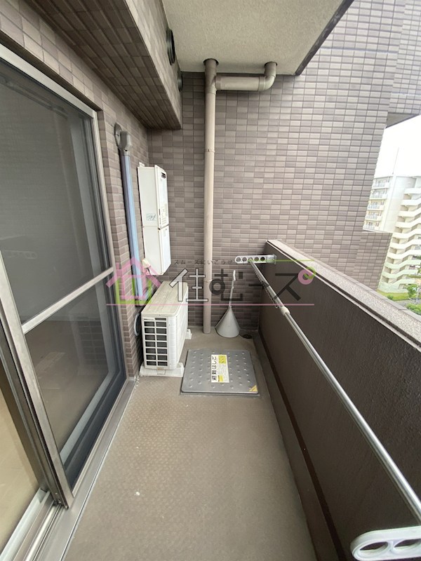 クレアートアドバンス北大阪 ベランダ