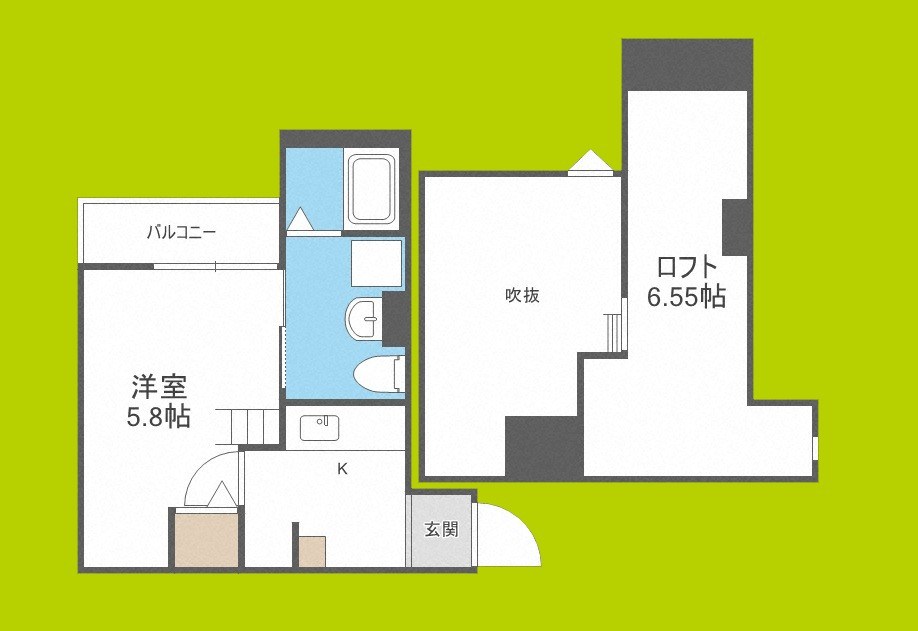 T.A小路東2丁目ⅥB棟 間取り