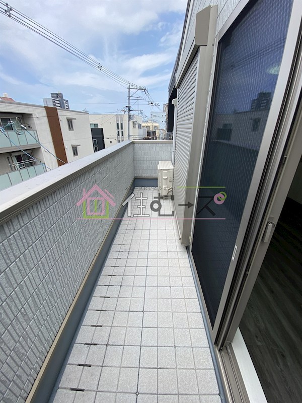 西成区鶴見橋一戸建 ベランダ