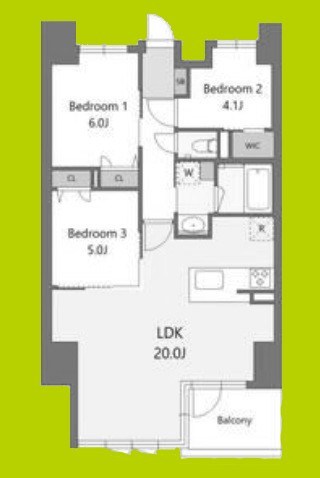 S-RESIDENCE谷町六丁目alo 間取り