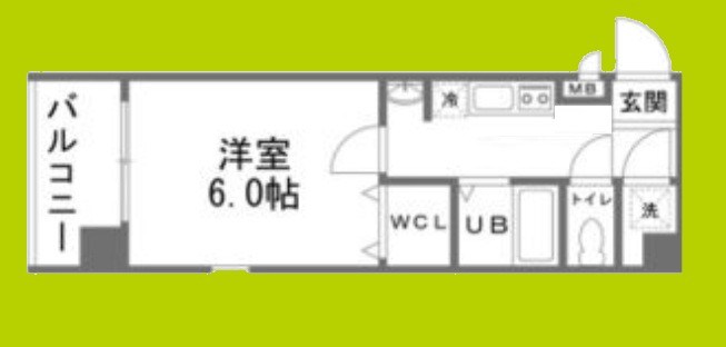 Varoque北堀江 間取り
