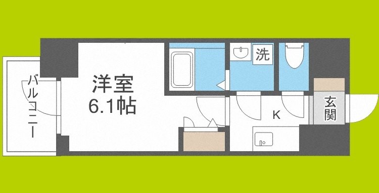 エスリードレジデンス大阪本町 間取り