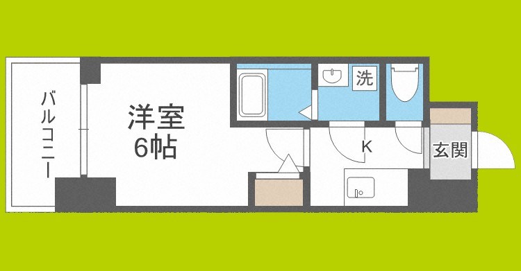 エスリードレジデンス大阪本町 間取り