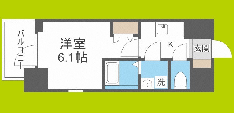 エスリードレジデンス大阪本町 間取り