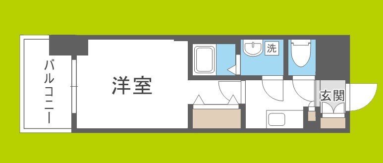 ファーストフィオーレ新町ファジスタ 間取り