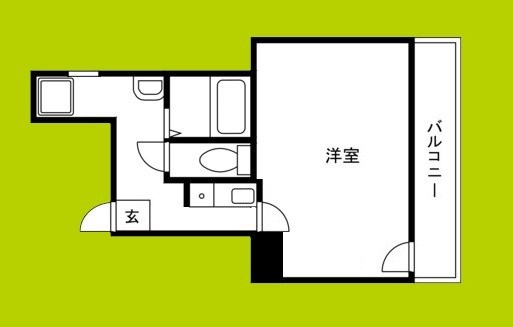 GATE80天王寺 間取り