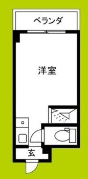 清水728ハイツ 間取り