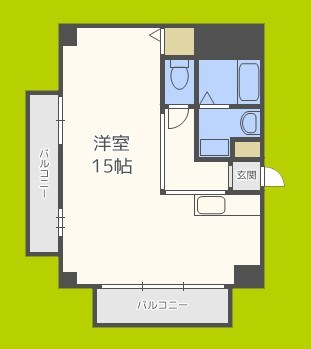 メロディハイム阿倍野 間取り