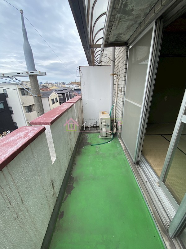 田中マンション ベランダ