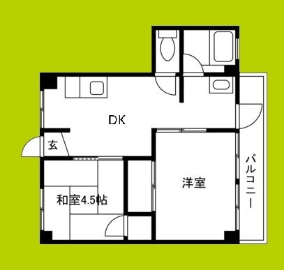 ユートーマンション 間取り図