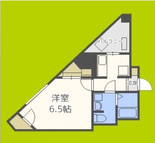 ORYZA肥後橋 間取り