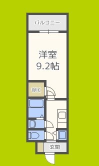 アーデンタワー靭公園 間取り