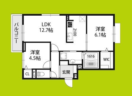 ヴィブレ　ウーノ 間取り