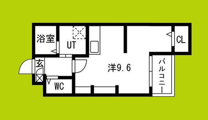 九間町シーエム・サンク 間取り