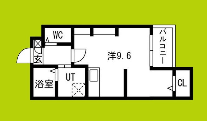 九間町シーエム・サンク 間取り