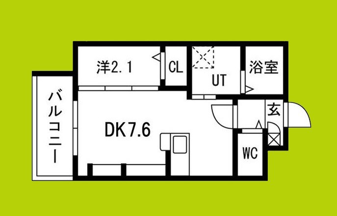 九間町シーエム・サンク 間取り