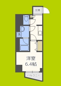 フォレステージュ北堀江 間取り