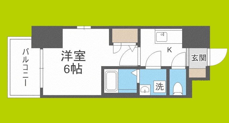 エスリードレジデンス本町パークフロント 間取り