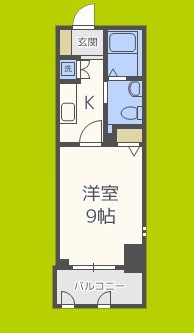 エスライズ四ツ橋 間取り