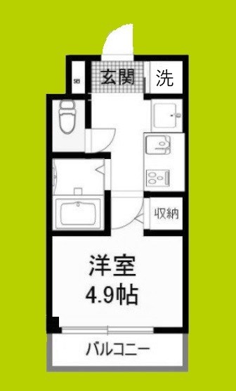 プレサンス東本町Vol.2 間取り