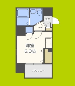 レジディア谷町 間取り