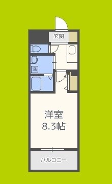 アスリート本町リバーウエスト 間取り