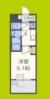 プレサンス難波セレクト 間取り